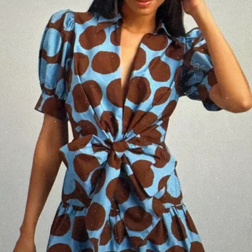 NWT Farm Rio dot dress S